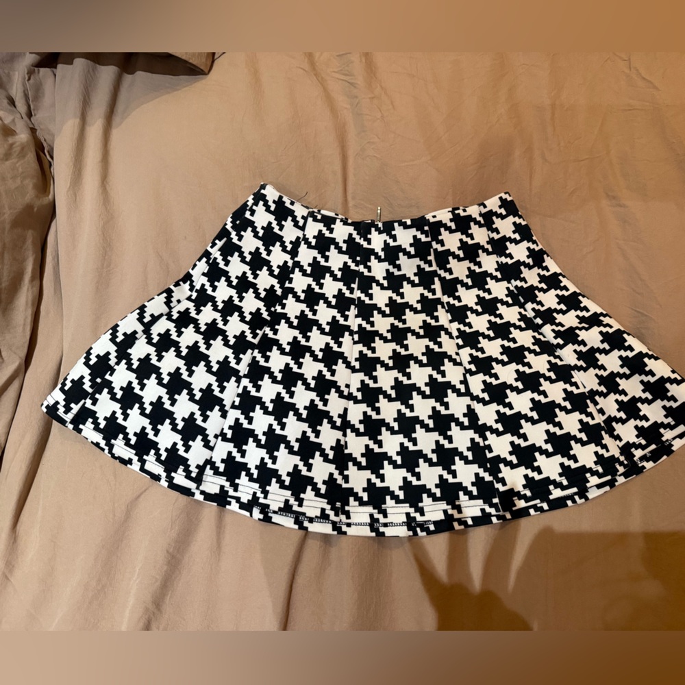 Black and White Skirt
